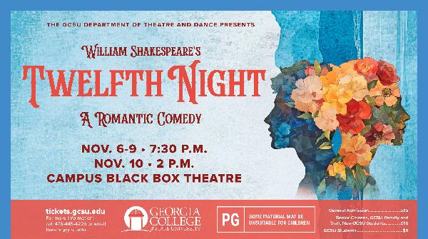 William Shakespeare's Twelfth Night - presented by the Department of Theatre and Dance