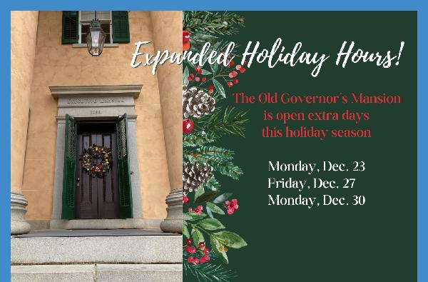 Georgia’s Old Governor’s Mansion expands hours for historic holiday decoration display