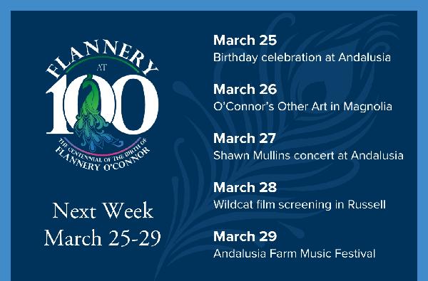 Flannery at 100: The Birthday Week Events