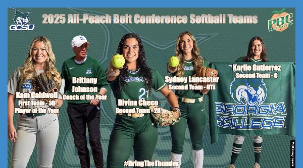 Caldwell, Johnson headline four Bobcats on All-Peach Belt teams
