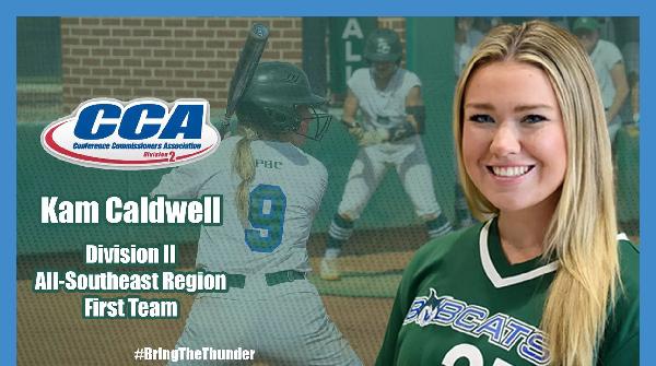 Bobcat's Kam Caldwell named to D2CCA All-Southeast Region first team