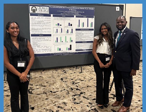 Public health majors take first place at 2025 Cancer Research Symposium