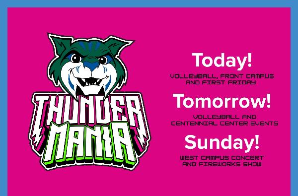 ThunderMania Weekend!