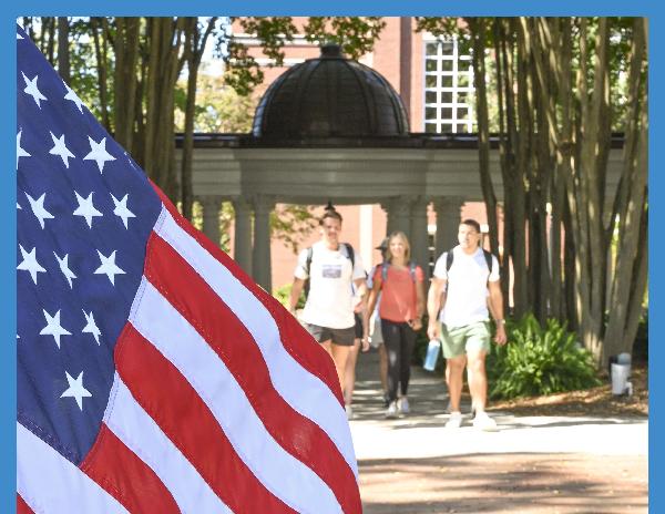 Flags at Half Staff in recognition of Sept. 11, 2001, by order of Gov. Brian Kemp