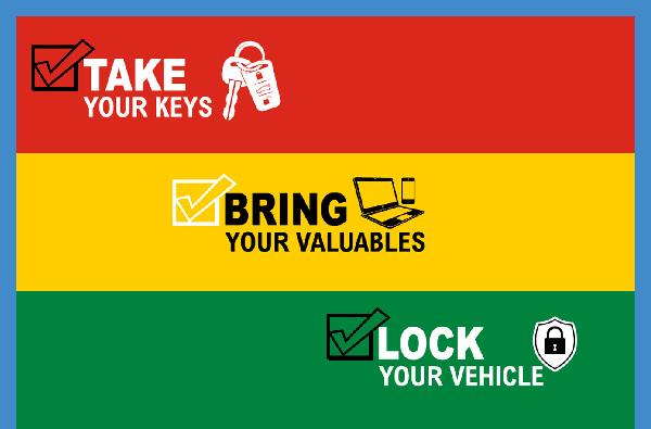 Secure your vehicle and belongings