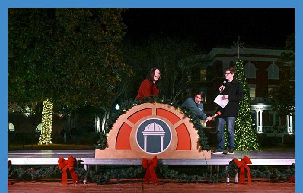 Last night's Night of Lights kicked off the season of joy festivities at GCSU