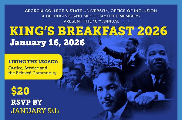 Register now: 10th annual Dr. Martin Luther King Jr. Community Breakfast