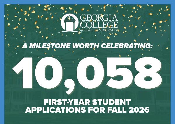 Record-high new student applications extend historic growth period at GCSU