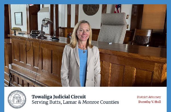Kemp appoints alumna Dorothy Hull as District Attorney for the Towaliga Circuit