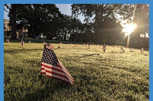 In remembrance of the lives lost on September 11, 2001