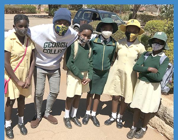 Former GCSU student gives hope to Zimbabwean female students