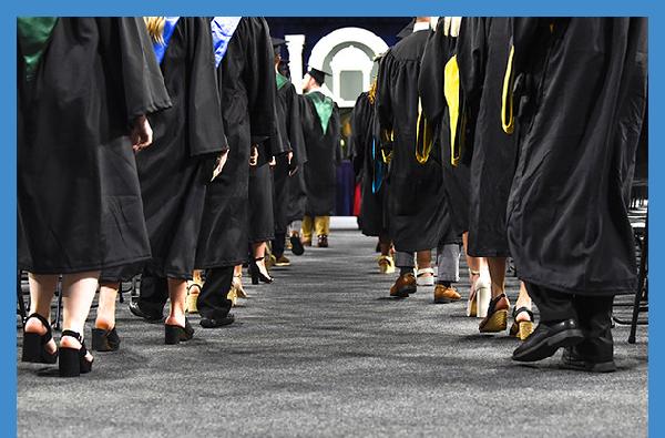 Job well done: Graduates receive degrees in series of four commencement ceremonies