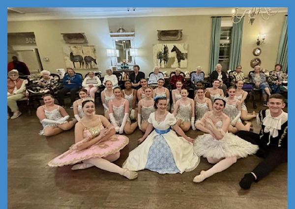 Several performers for 2023's Nutcracker enthrall assisted-living residents