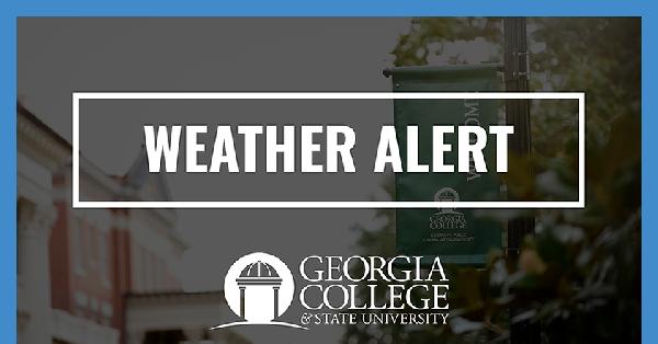 Urgent: Due to the threat of severe weather, Georgia College will delay opening until 1 p.m. Tuesday, January 9