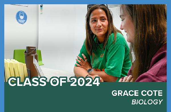 Class of 2024: Biology major aspires to take readers behind the science