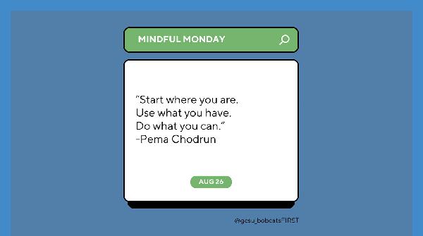 Mindful Monday: August 26