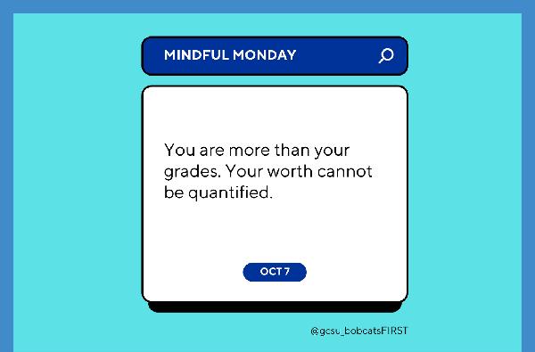 Mindful Monday for Oct. 7