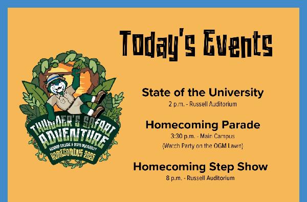 Homecoming & Alumni Weekend Events for Friday, Feb. 21