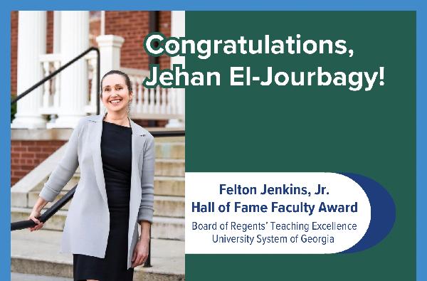 College of Business & Technology professor earns prestigious state teaching award