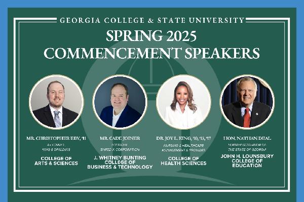 Spring 2025 Commencement Speakers
