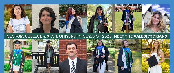 Class of 2025: Meet GCSU’s Valedictorians, Each with a Perfect 4.0 GPA