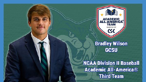Bradley Wilson named to CSC Academic All-America® team