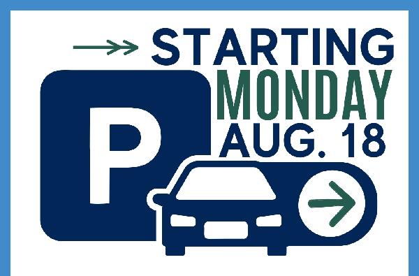 Parking enforcement begins Aug. 18