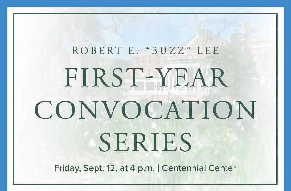 Rescheduled University Convocation