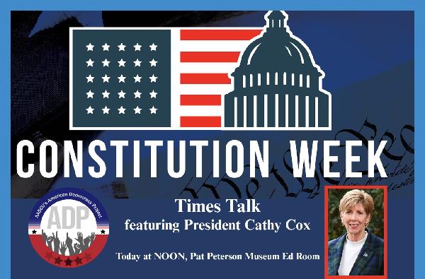  ‘We the People…’ Georgia College Constitution Week is underway