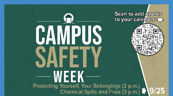 You're invited: Campus Safety Week at GCSU