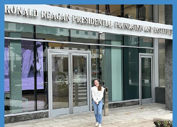 Civic-minded Poli Sci student is GCSU’s first Reagan Institute Civic Leaders Fellow