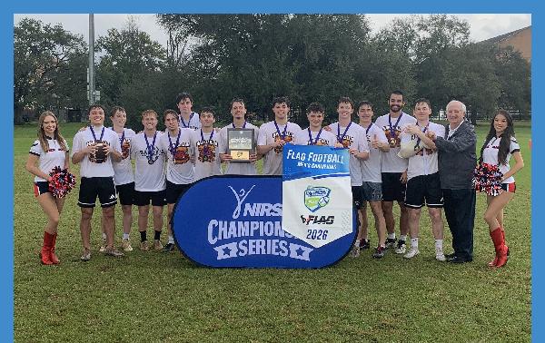 GCSU men&rsquo;s flag football wins third national title in four years