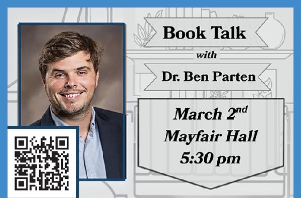 "Somewhere Toward Freedom" Book Talk with Dr. Ben Parten