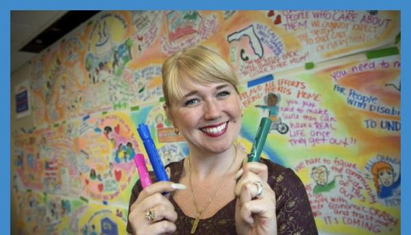 Worth 1,000 Words: Brittany Curry (&rsquo;11) creates understanding through illustration