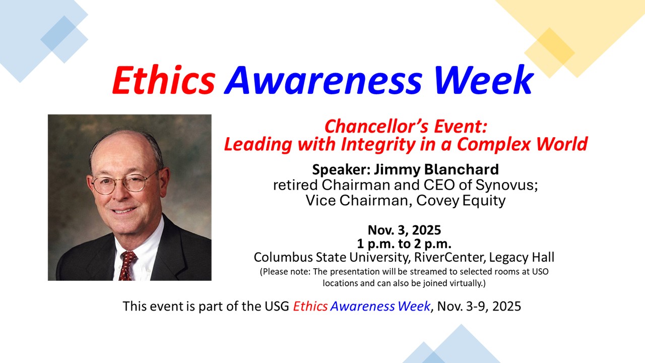 Chancellor's Event Flyer