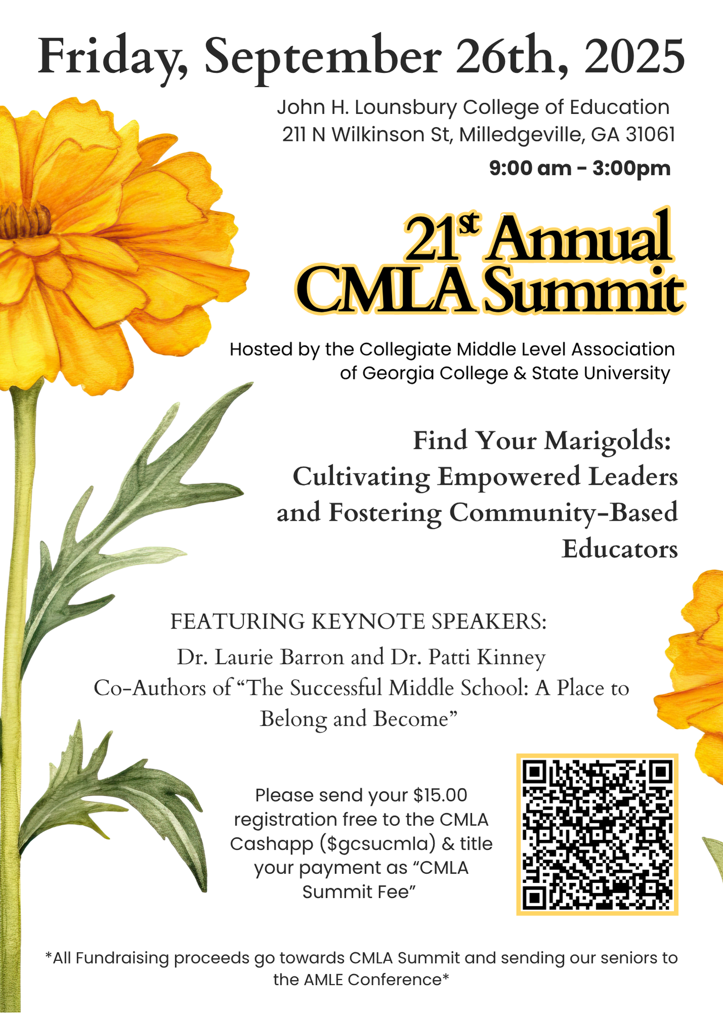The 21st CMLA Summit Flyer 