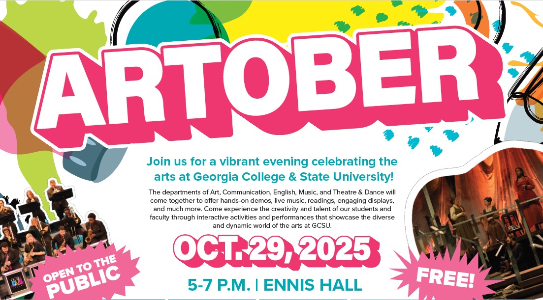 text Artober at Ennis Hall on October 29, 2025