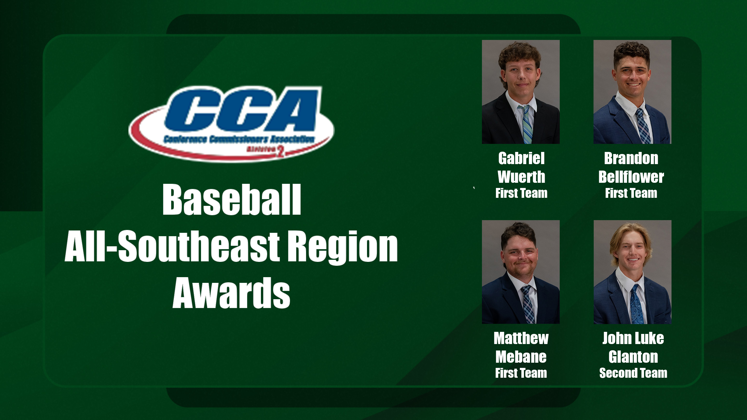 Four Bobcats named to D2CCA All-Region Teams