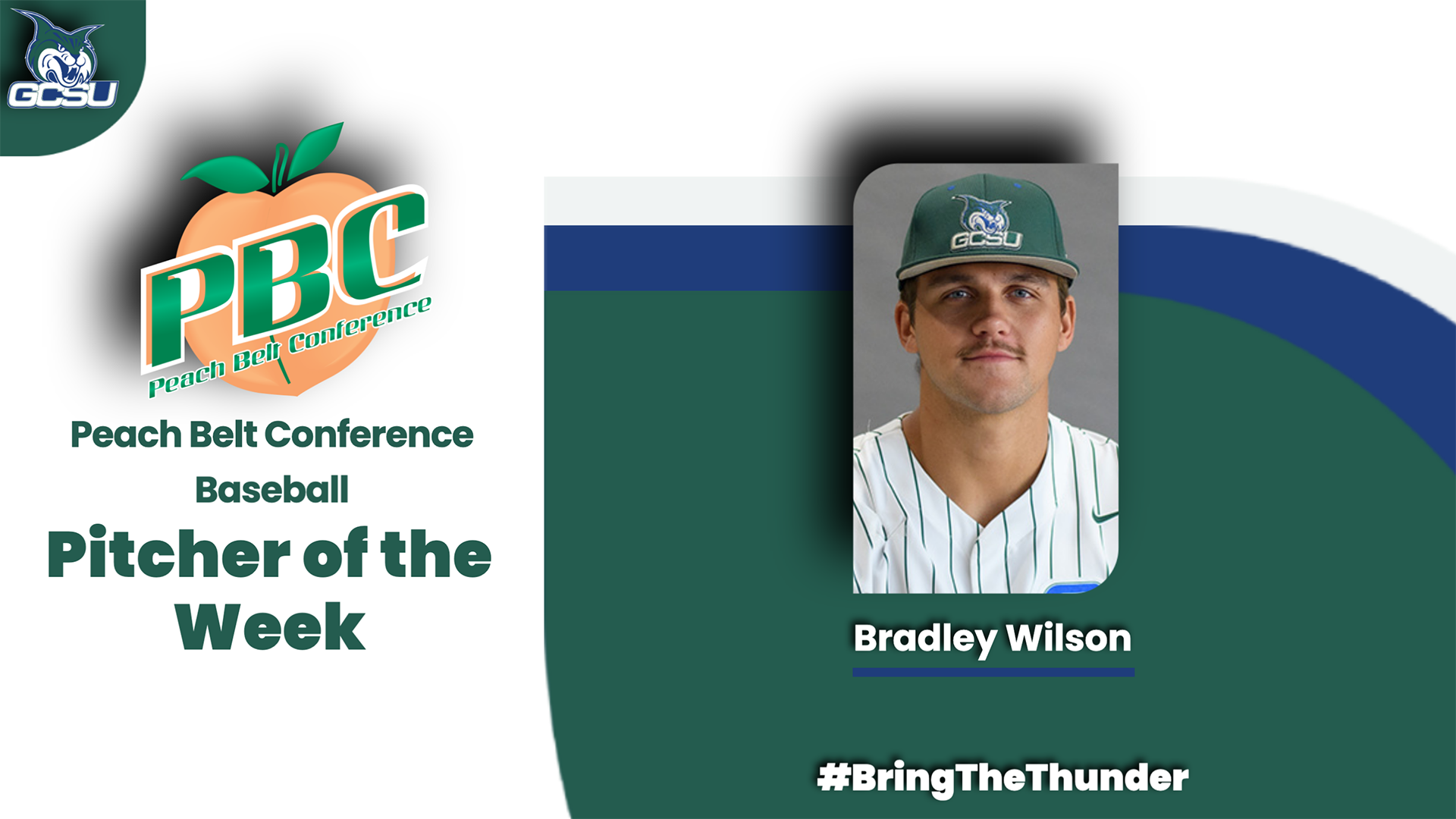 PBC Pitcher of the Week Bradley Wilson