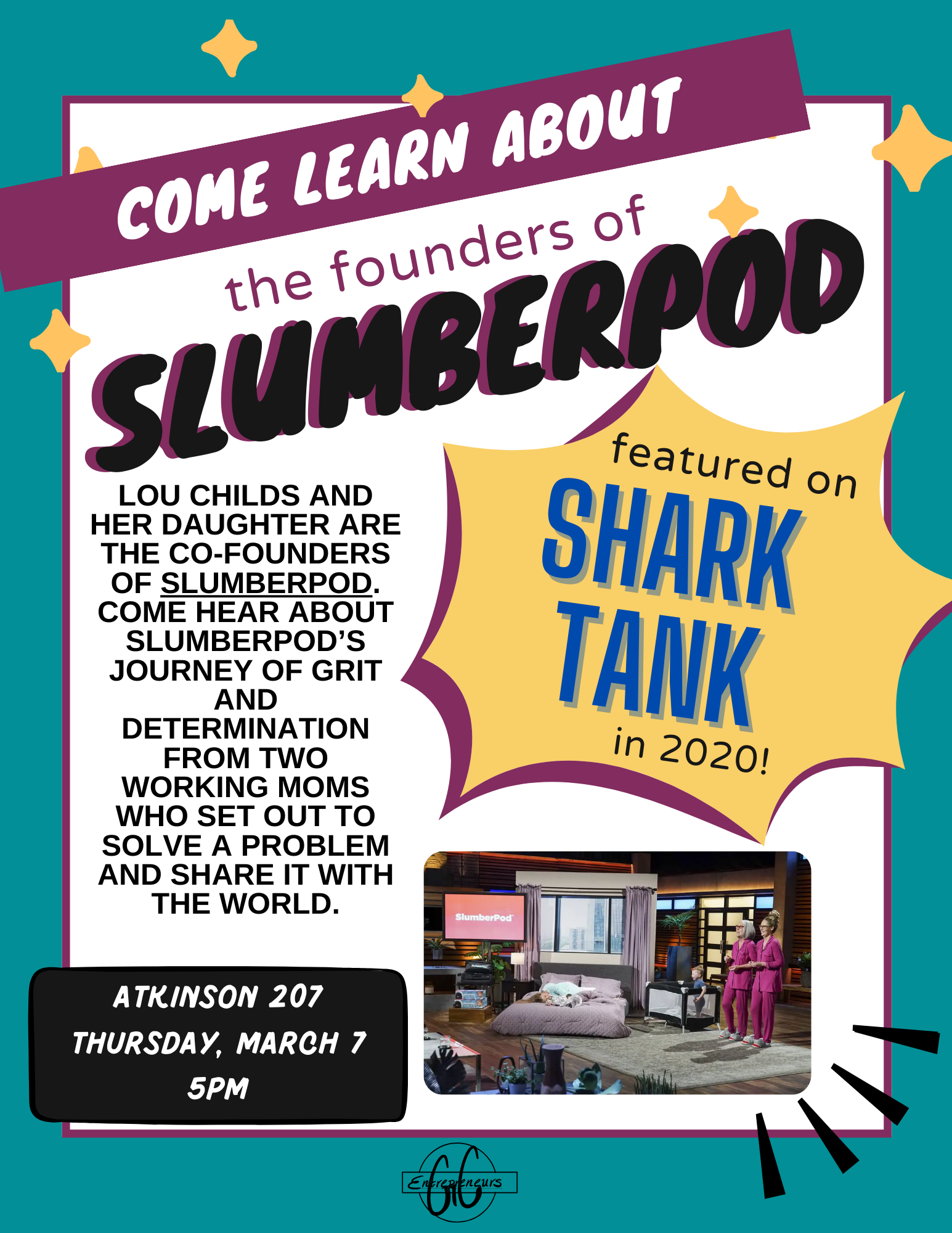 Poster for Slumberpods presentation