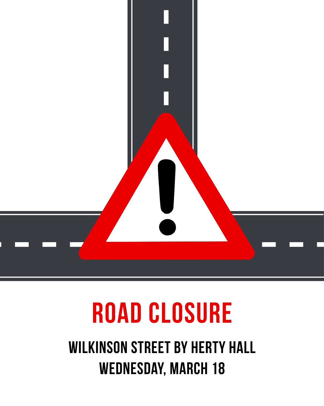 Road Closure graphic