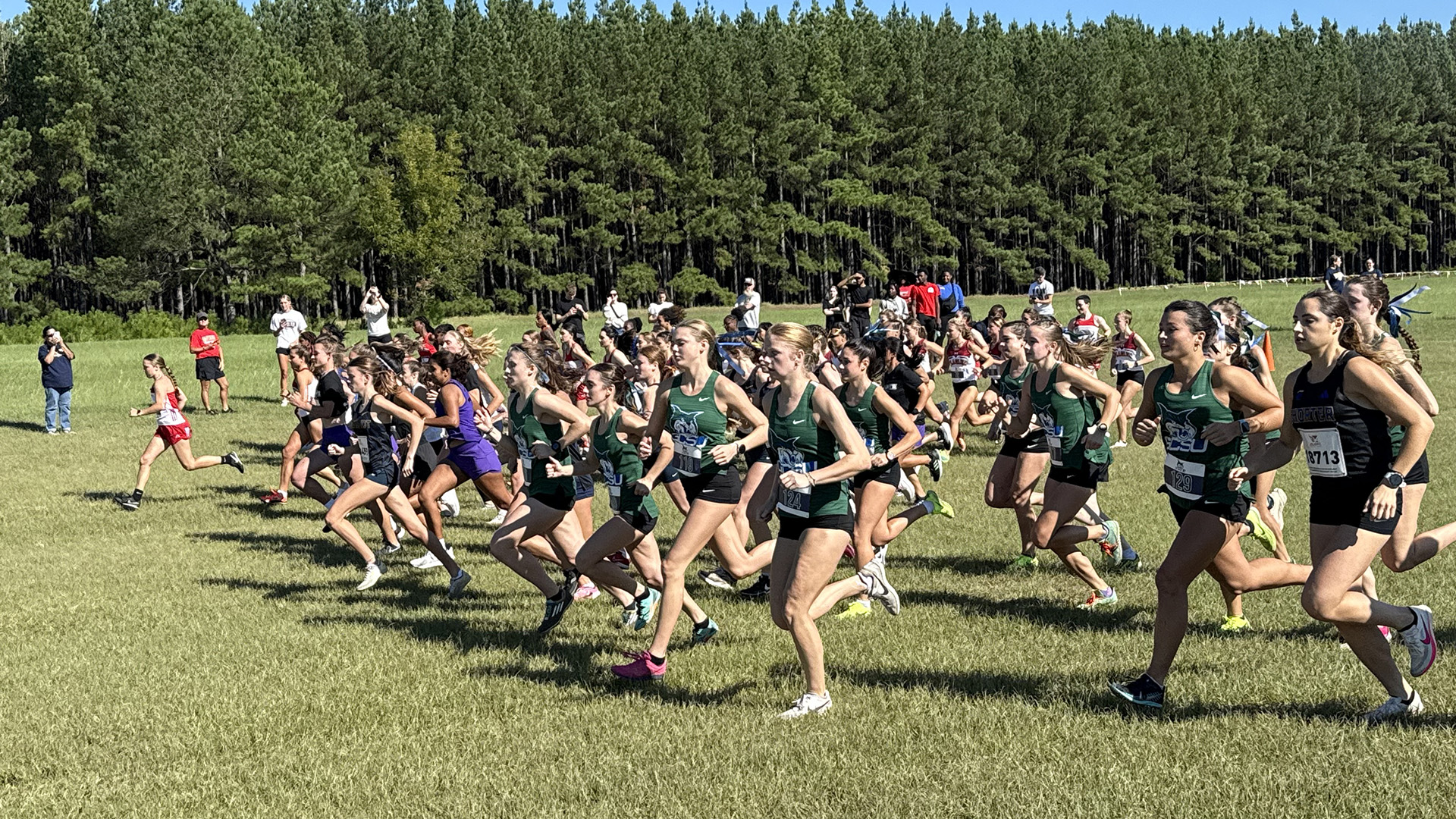 Cross Country start line