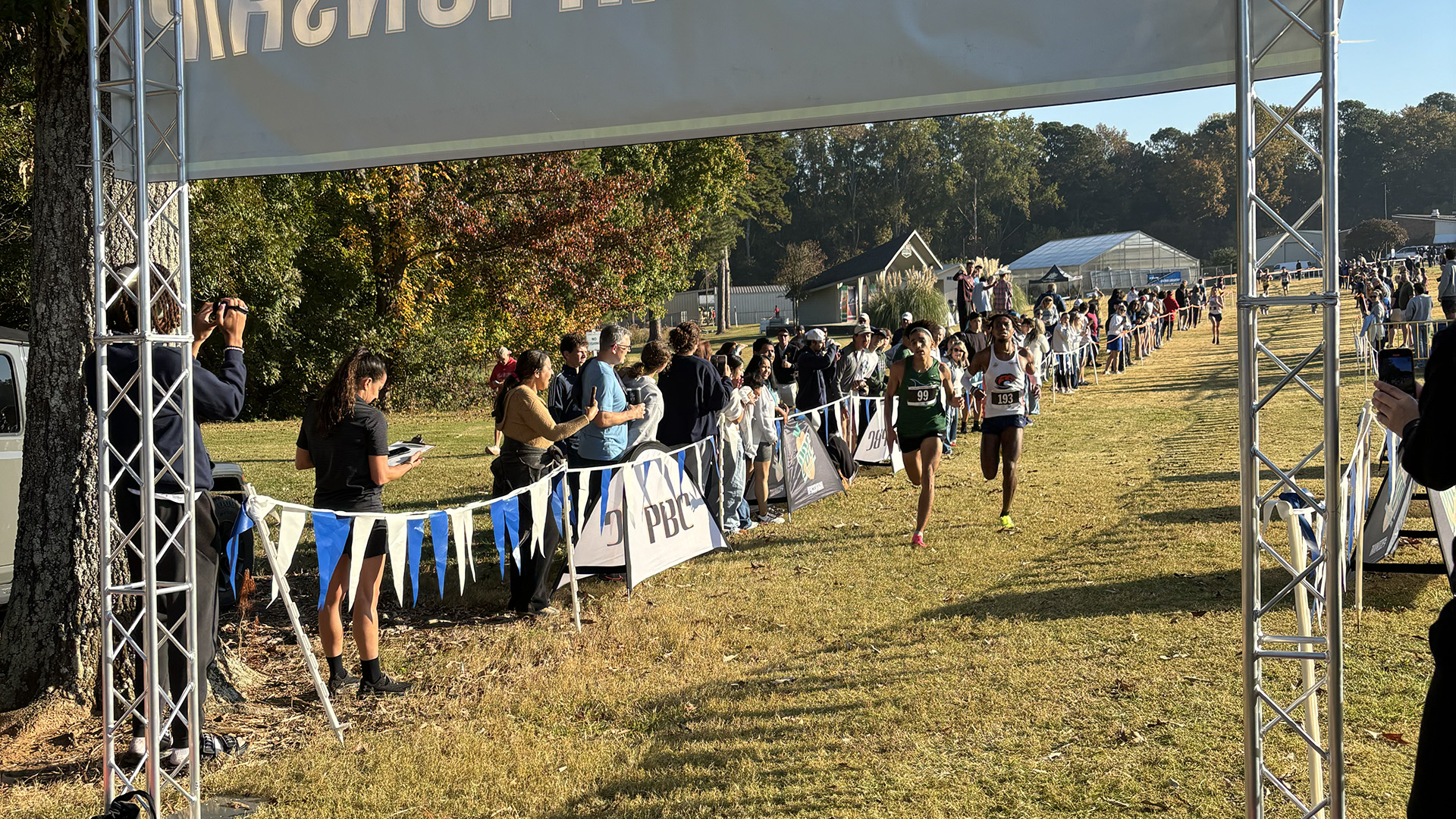 Men's Cross Country at PBC Championship