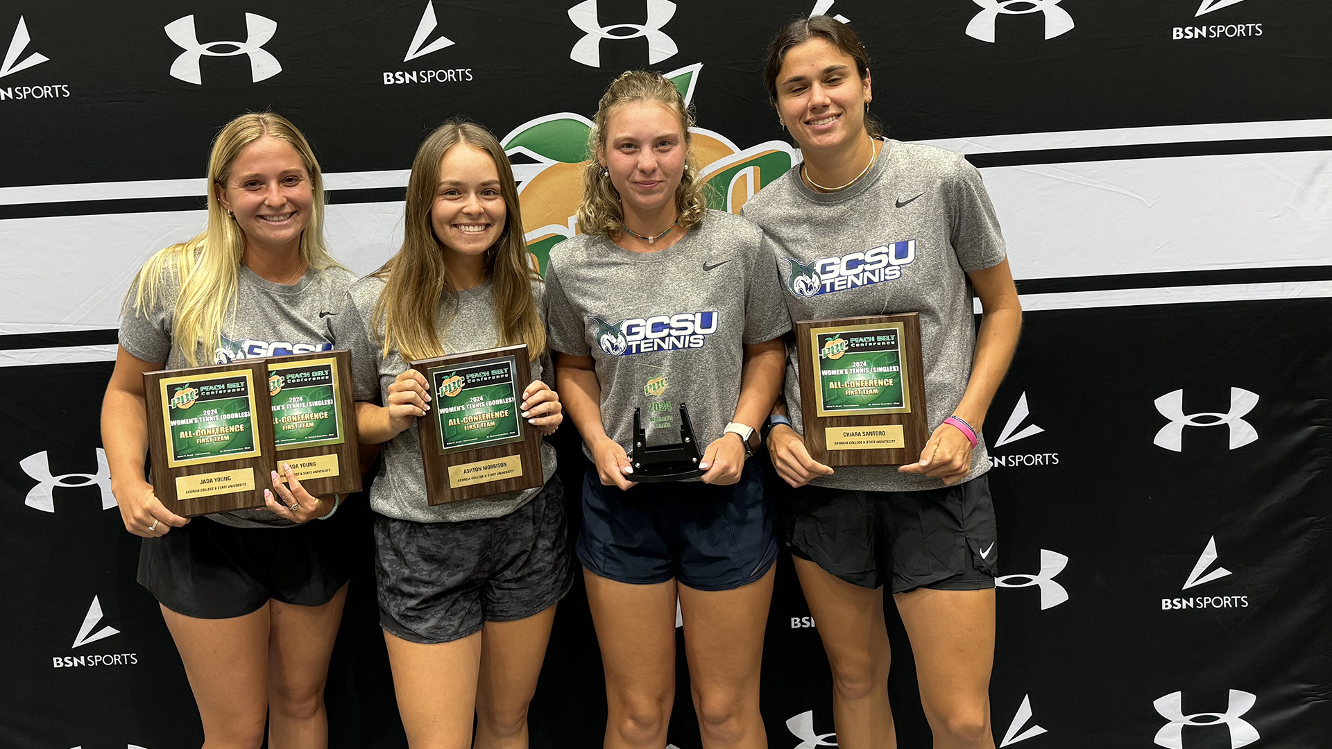 Four Bobcats honored by Peach Belt Conference
