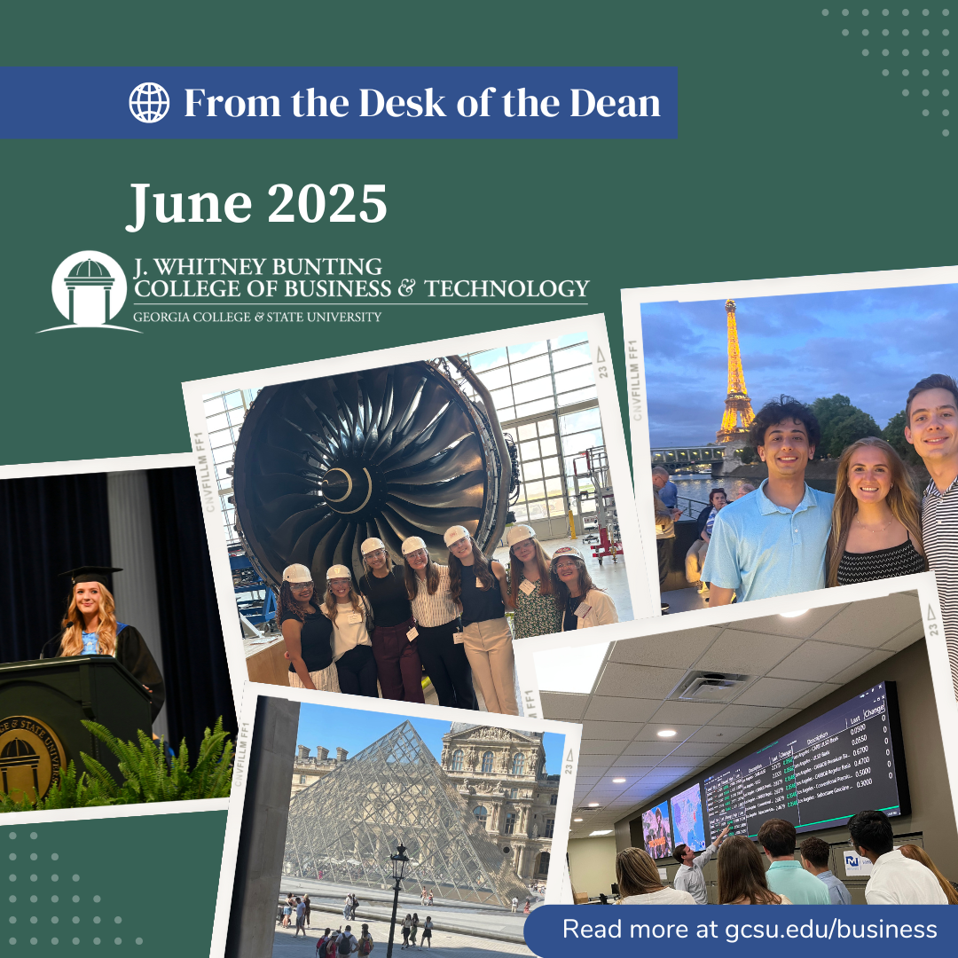Photo Collage for June Desk of the Dean Newsletter