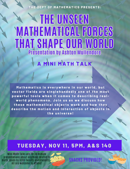 Flyer advertising the event