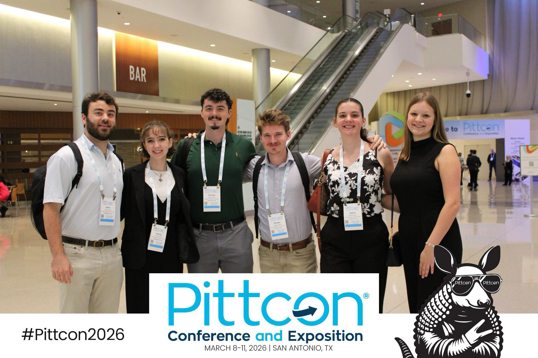 GCSU Chemistry students at PITTCON
