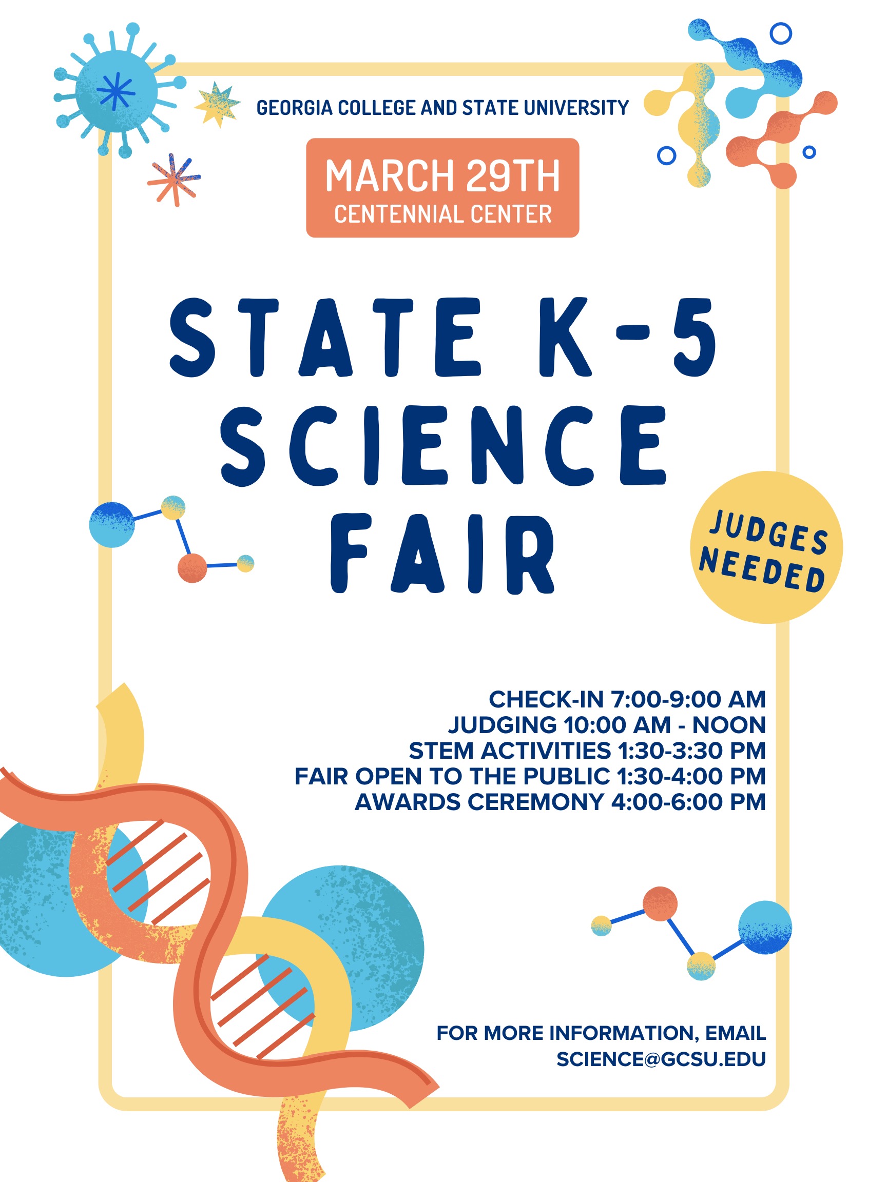 Poster for the 2024 K-5 Science & Engineering Fair