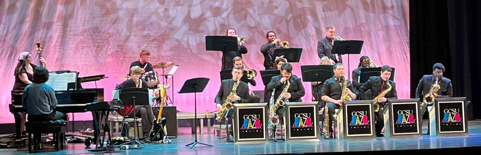 Photo of the GCSU Jazz Band