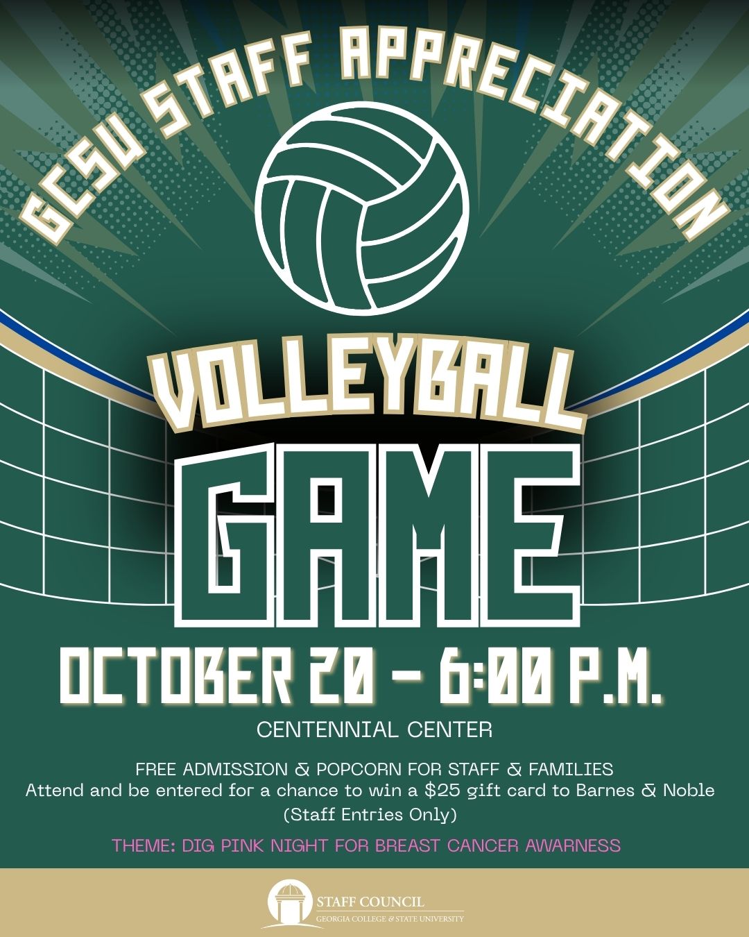 Staff Appreciation Night